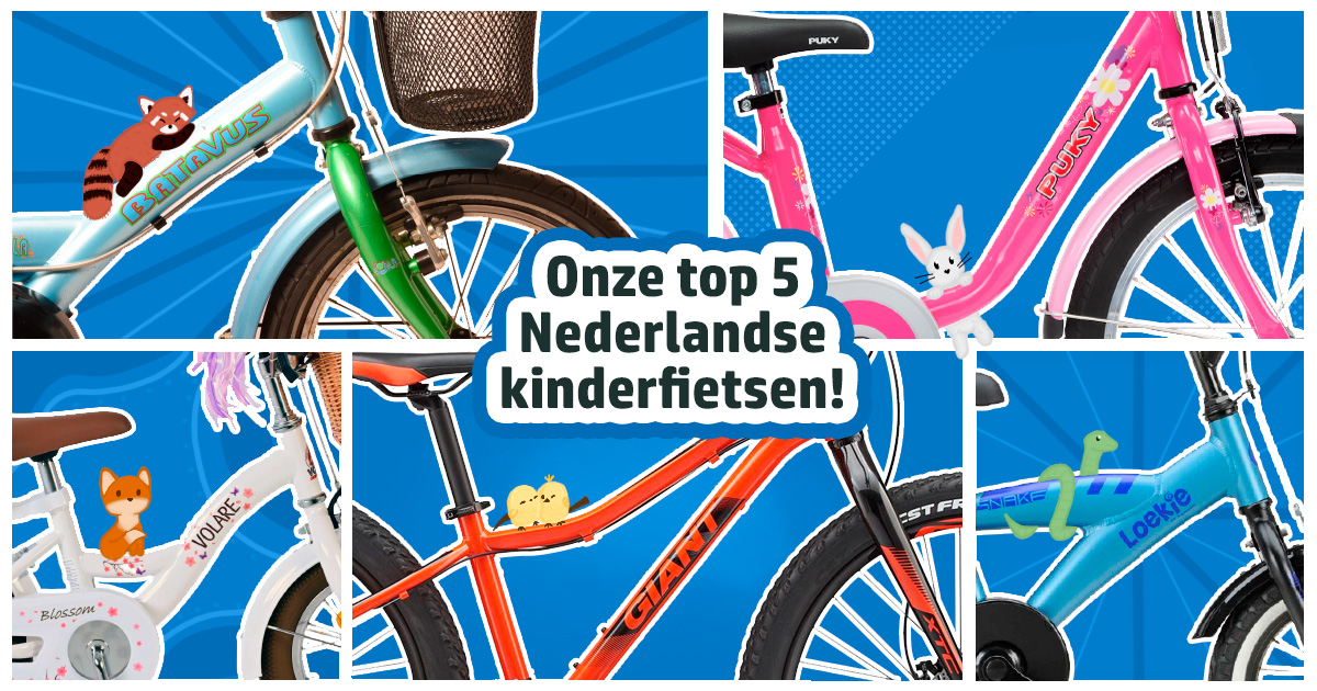 De Top 5 Beste Kinderfietsen van Nederland