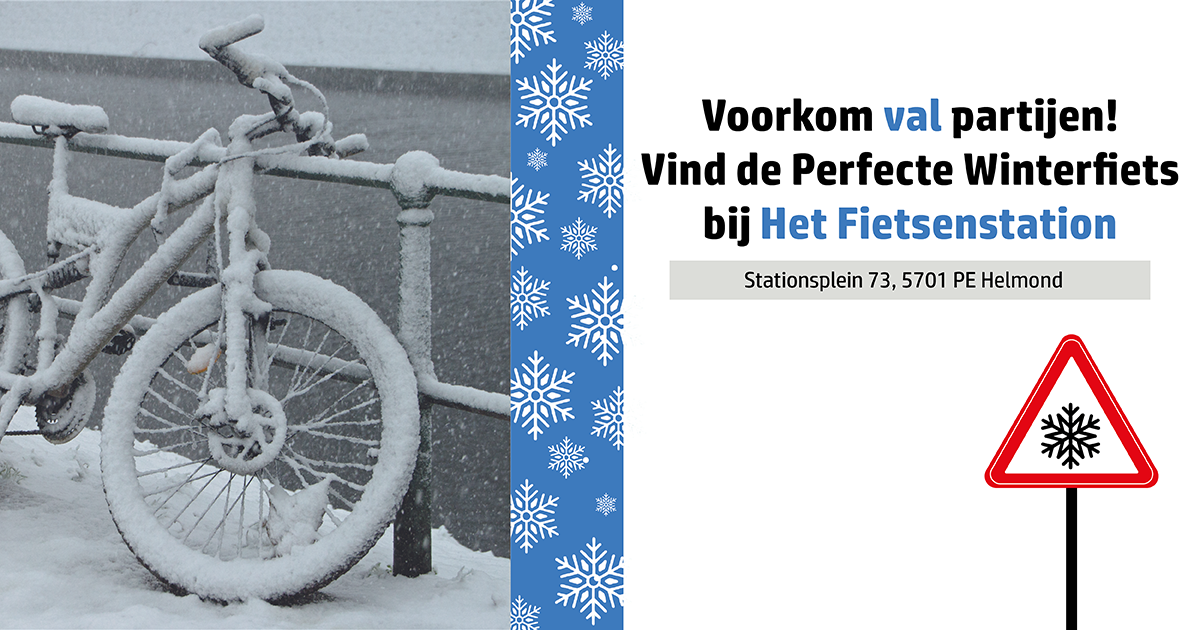 Veilig de Winter Door: Vind Jouwe Betrouwbare Winterfiets bij Het Fietsenstation